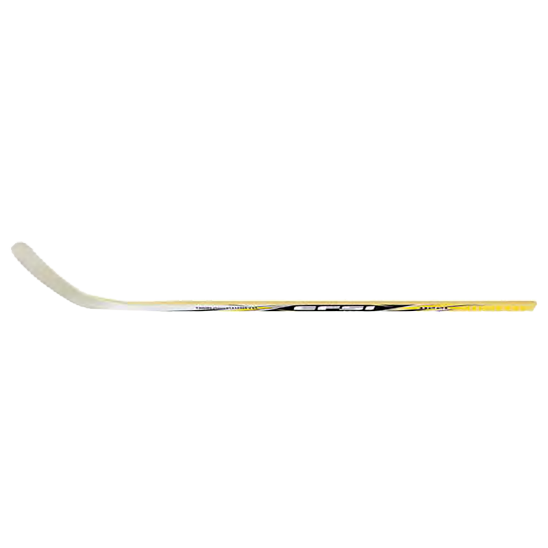 Хоккейная деревянная клюшка игрока EFSI HYBRID 1550 Желто-белая